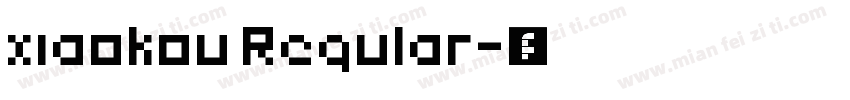 xiaokou Regular字体转换